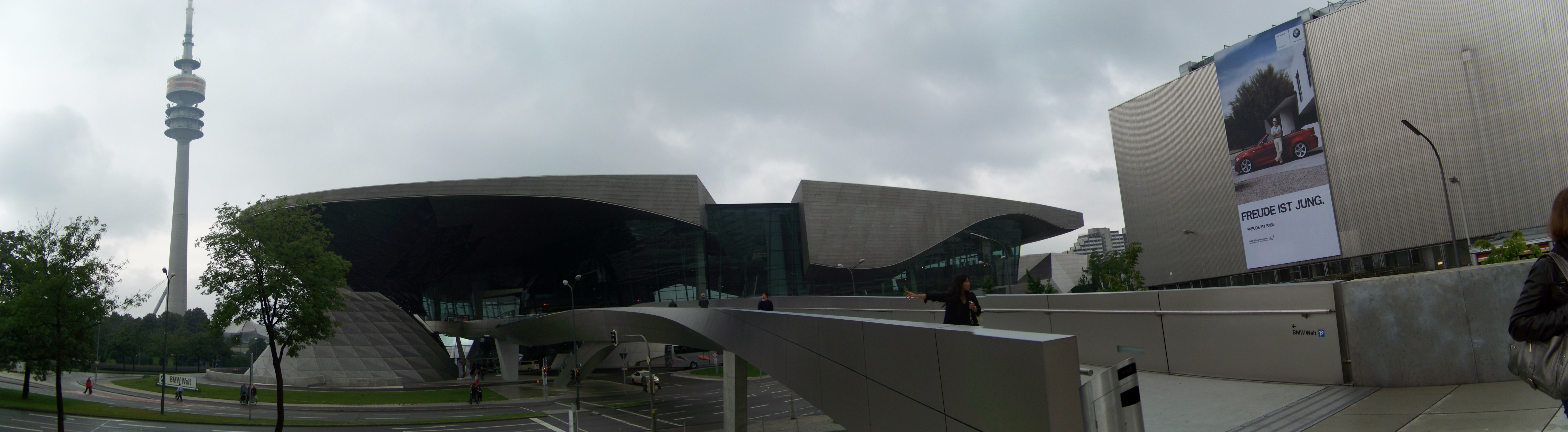 Die BMW Welt: Aussenansicht